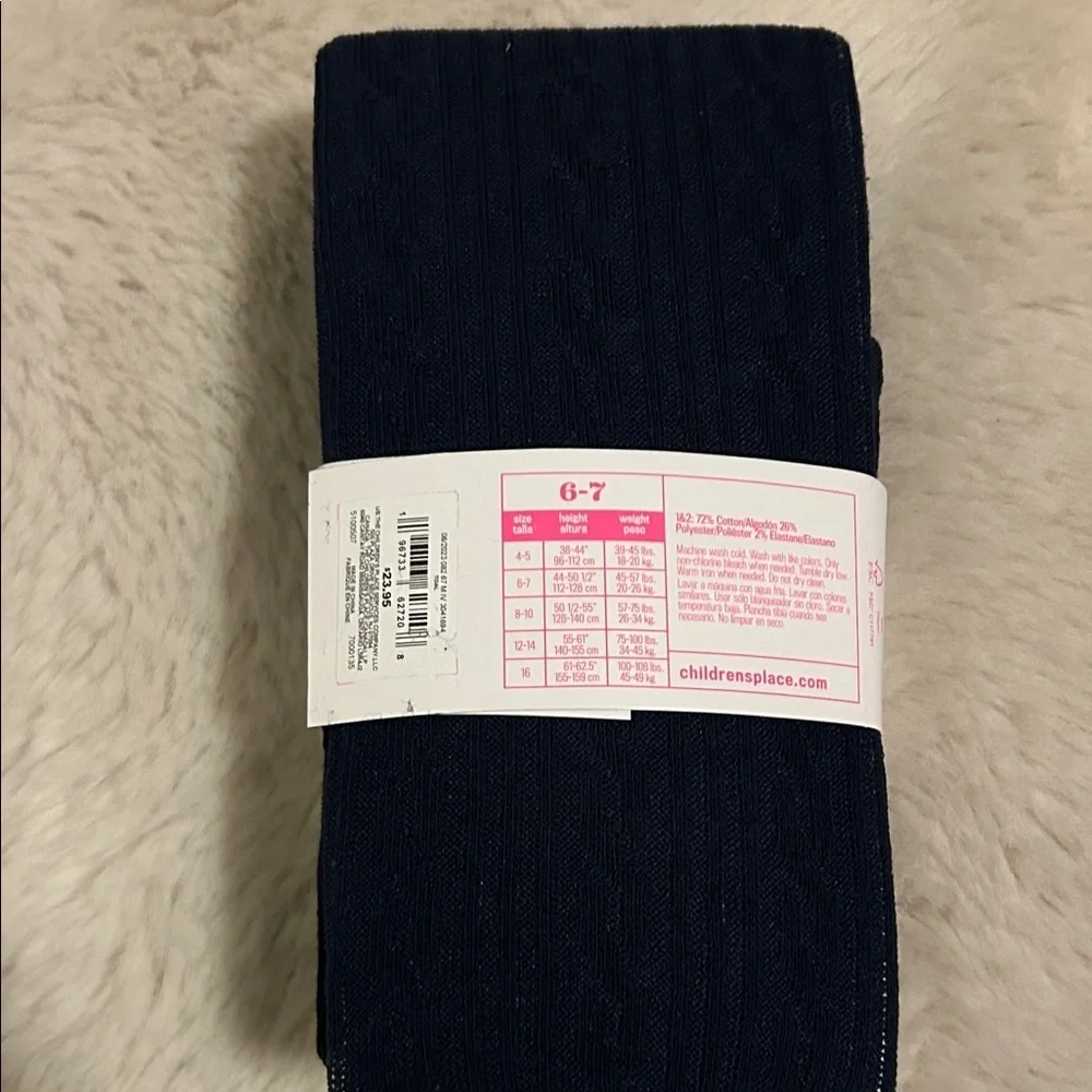 The Children's Place Navy Tights 2-Pack